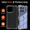 Skaidrus dėklas Motorola Moto Edge 60 Fusion, minkštas silikonas