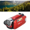 Skaitmeninė vaizdo kamera Full Hd 1080p, 16x priartinimas, raudona