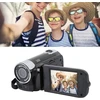 Skaitmeninis fotoaparatas, 2.7" Tft 16mp 16x priartinimas Hd vaizdo tinklaraščio kamera 1020mah vaizdo kamera pradedantiesiems ir vaikams (juodas)