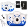 Skaitmeninis fotoaparatas vaikams 40mpx fotografinis Vilkas + Sd kortelė 32gb Xl