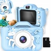 Skaitmeninis fotoaparatas vaikams Vienaragis Žaidimai Usb Ekranas Filmai + 32gb kortelė