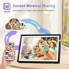Skaitmeninis nuotraukų rėmelis 10.1" Wifi 32gb, lietimui jautrus ekranas