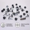 Skir'co (150 vnt.) dažyti 4,2 x 16 mm savaime gręžiantys varžtai, Phillips modifikuota santvaros galvutė, sriegiklis, plokščia galvutė (150, antracito pilka ral 7016)
