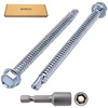 Skir'co (60 vnt.) Din 7504k cinkuoto plieno 5.5 x 80mm sraigtai, savaime gręžiantys sriegikliai, šešiabriaunė galvutė
