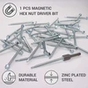Skir'co (60 vnt.) Din 7504k cinkuoto plieno 5.5 x 80mm sraigtai, savaime gręžiantys sriegikliai, šešiabriaunė galvutė