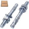 Skir'co Pleištinė inkaras M10 x 90 mm, metaliniai kaiščiai, varžto inkaras, mūro tvirtinimo elementas, betono plėtimosi inkaras (6 vnt.)
