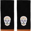 Rankšluostis Skl Home Sugar Skull rankšluosčių rinkinys, juodas, 2 vnt.