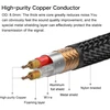 Skw upgrade rca audio kabelis 2 x rca į 2 x rca male su savaime užsirakinančiu kištuku, rca kabelis suderinamas su cd, stiprintuvu, dekoderiu - 1 m