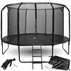 SkyFlyer sodo trampolinas + kopėčios 12FT 366cm