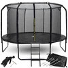 SkyFlyer sodo trampolinas + kopėčios 12FT 366cm