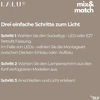 Slv lalu pakabinamas šviestuvas, led pagrindas, derinamas, 150 cm, 9.5 w, 3000 k, fazinis, bronzinis