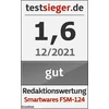 Smartwares dūmų detektorius - q seal 10 metų baterija su vds ženklu fsm-12400, baltas