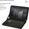 Smatree kietas nešiojamojo kompiuterio dėklas, suderinamas su 15,6 colio Asus Tuf Gaming A15 (2023), Asus Tuf Gaming F15 (2022), Asus Tuf Gaming A16 Advantage Edition (2023), plonas ir atsparus smūgiams krepšys