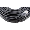 Smedz Cat6 30 m vientisas varinis Utp 24 Awg vidaus / lauko „plug and Play“ tinklo kabelis „gigabit Ethernet“ pataisos laidas – juodas