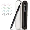 Smttw 5-in-1 Stylus & daugiaspalvis tušinukas, daugiafunkcis rašiklis su metaline dovanų dėžute - juodas, mėlynas, raudonas, žalias, universalus stylus jutikliniams ekranams (juodas)
