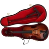 Smuiko modelio miniatiūra su dėklu, stryku ir stovu, 20 cm rankų darbo medinis smuiko dekoratyvinis ornamentas, muzikos instrumentų priedai lėlių nameliui, nuotraukų rekvizitai, namų dekoracija