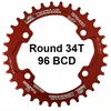 Snail Narrow Wide žvaigždė 34t 96bcd apvali asimetrinė