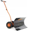 Sniego kastuvas-stumtuvas ant ratų, ergonomiškas, 75 cm
