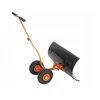 Sniego kastuvas-stumtuvas ant ratų, ergonomiškas, 75 cm