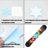 Sniego pūgos formos snieglentės traukos pagalvėlė, 3d mėlyna