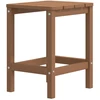 Sodo Adirondack staliukas, rudos spalvos, 38x38x46cm, HDPE
