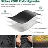 Sodo baldų uždangalas 193x80cm apvaliam lauko baldų komplektui, 76 colių