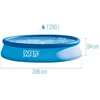 Sodo baseinas Intex 28142 su siurbliu, 396x84