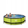 Sodo baseinas su filtru Exit Lime 300 x 76 cm žalias
