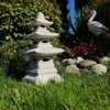 Sodo dekoracija (pagoda) Trijų aukštų, maža
