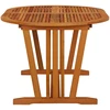 Sodo stalas, 200x100x75cm, eukalipto medienos masyvas