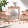 Sodo stalas, 82,5x82,5x110cm, duoglas eglės medienos masyvas