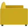 Lova Sofa, geltonos spalvos, 80x200cm, aksomas