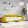 Lova Sofa, geltonos spalvos, 80x200cm, aksomas