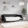Lova Sofa, juodos spalvos, 90x190cm, audinys