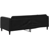 Lova Sofa, juodos spalvos, 90x190cm, audinys
