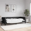 Lova Sofa, juodos spalvos, 90x200cm, audinys