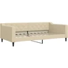 Lova Sofa, kreminės spalvos, 100x200cm, audinys