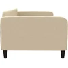 Lova Sofa, kreminės spalvos, 100x200cm, audinys