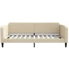 Lova Sofa, kreminės spalvos, 100x200cm, audinys
