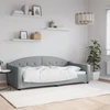 Lova Sofa, šviesiai pilkos spalvos, 90x190cm, audinys