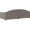Lova Sofa, taupe spalvos, 100x200cm, audinys