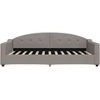 Lova Sofa, taupe spalvos, 100x200cm, audinys