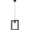 Sollux lighting - aries pakabinamas šviestuvas - pakabinamas šviestuvas - stilingas pakabinamas šviestuvas - ilgaamžis - patrauklus dizainas - e27, 1x max 15w led, ~230v, 50hz - wenge