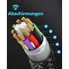 Solmimi usb c į a 3.0 adapteris nešiojamam kompiuteriui, planšetiniam kompiuteriui, mobiliajam telefonui su type-c prievadu, otg type c kabelis, suderinamas su klaviatūra, pele, atminties kortele ir kitais usb įrenginiais - 1.2 m