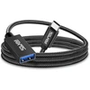 Solmimi usb c į a 3.0 adapteris nešiojamam kompiuteriui, planšetiniam kompiuteriui, mobiliajam telefonui su type-c prievadu, otg type c kabelis, suderinamas su klaviatūra, pele, atminties kortele ir kitais usb įrenginiais - 1.2 m