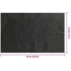 Solonginė baseino uždanga sunkios kokybės 1000 x 500 cm 0,2 mm