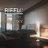 Sompex Briloner Riffle Led belaidis grindų šviestuvas Ip44 su jutikliniu valdymu, 19 x 124 cm, reguliuojamas ryškumas, atminties funkcija, keičiama baterija, grindų šviestuvas su baterija, skaitymo lempa, svetainės lempa, Vokietijos dizaino apdovanojimo laimėtoj