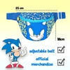Sonic The Hedgehog juosmens krepšys berniukams, reguliuojamas dirželis, lengvas juokingas juosmens krepšys, kelioninis krepšys vaikams, krepšys per petį su reguliuojamu dirželiu, juosmens krepšys vaikams, mėlynas, 25cm*7, mėlynas, vieneto dydis, juosmuo