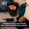 Kompiuterio kolonėlės Sony Ult Field 1 belaidis nešiojamas bluetooth garsiakalbis su Ult Power Sound, galingais žemaisiais dažniais, Ip67, atsparus vandeniui, dulkėms, smūgiams, 12 val. baterija, aiški kalbos kokybė, lauko, juodas