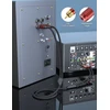 Soundfam xlr į rca kabelis 5 m, premium 2 xlr female į 2 rca male audio jungties kabelis